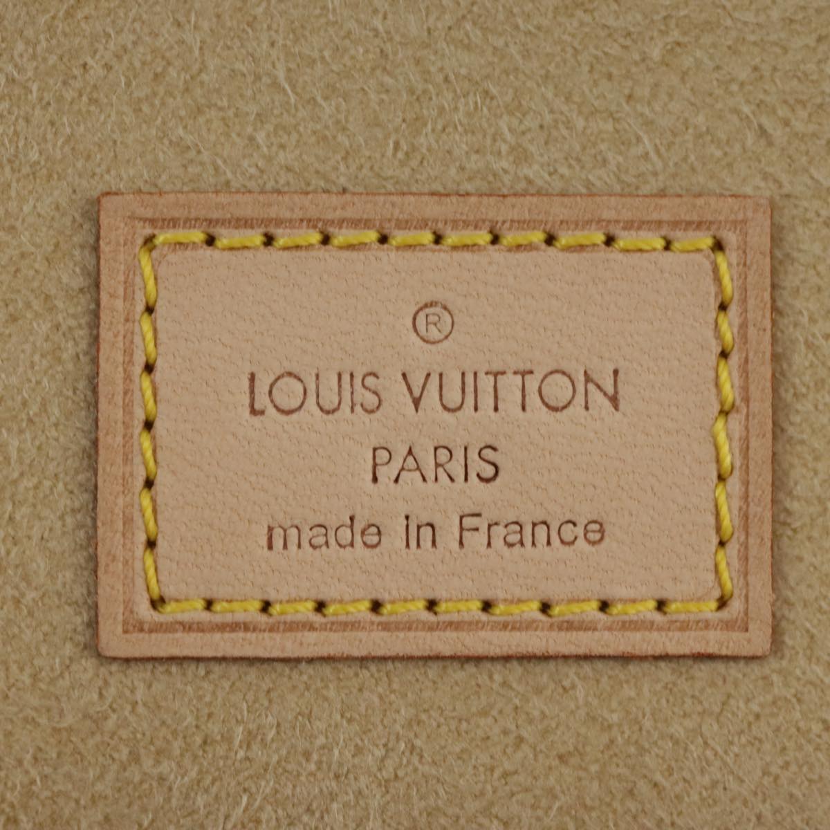 Louis Vuitton Earrings Brown Canvas Wallet (Pre-Owned)