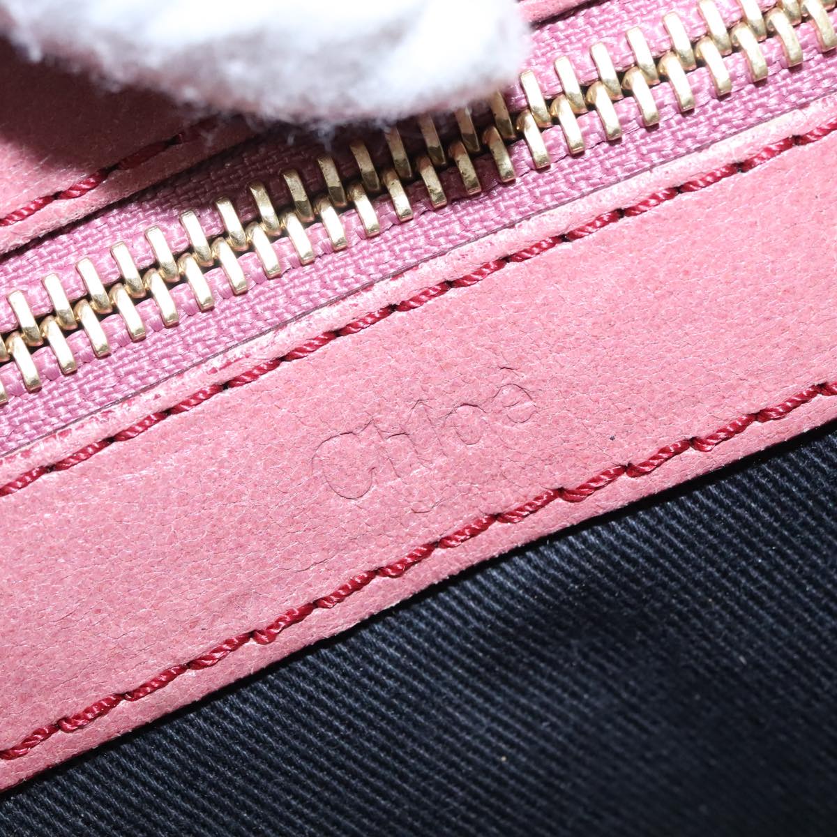Chloé Ethel Pink Leather Handbag (Pre-Owned)
