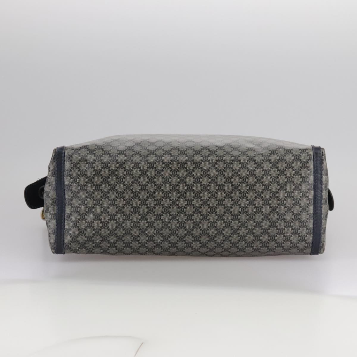 Céline Macadam Navy Canvas Handbag (Pre-Owned)
