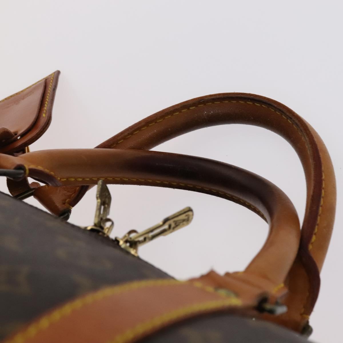 Louis Vuitton Keepall 60 Brown Canvas Travel Bag (Pre-Owned)