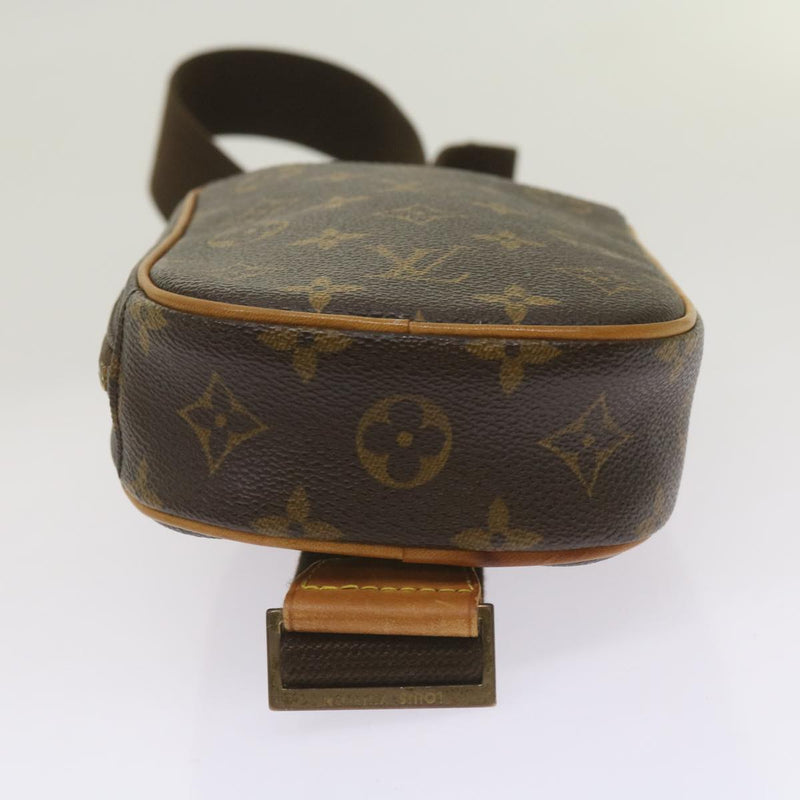Louis Vuitton Gange Brown Canvas Shoulder Bag (Pre-Owned)