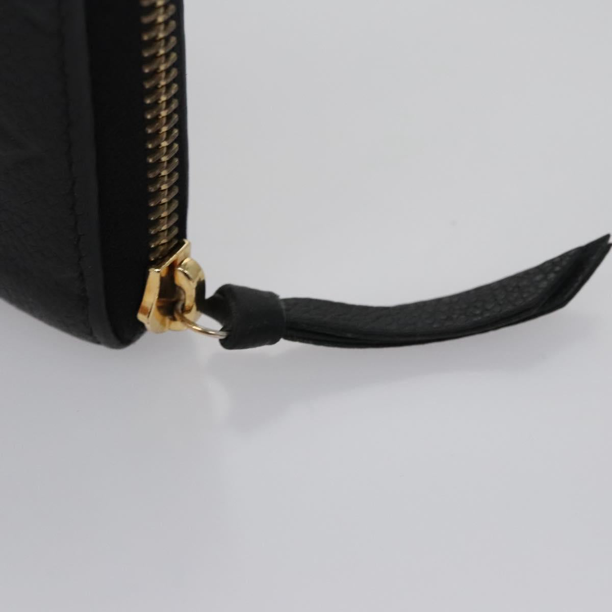 Louis Vuitton Portefeuille Clémence Navy Leather Wallet (Pre-Owned)
