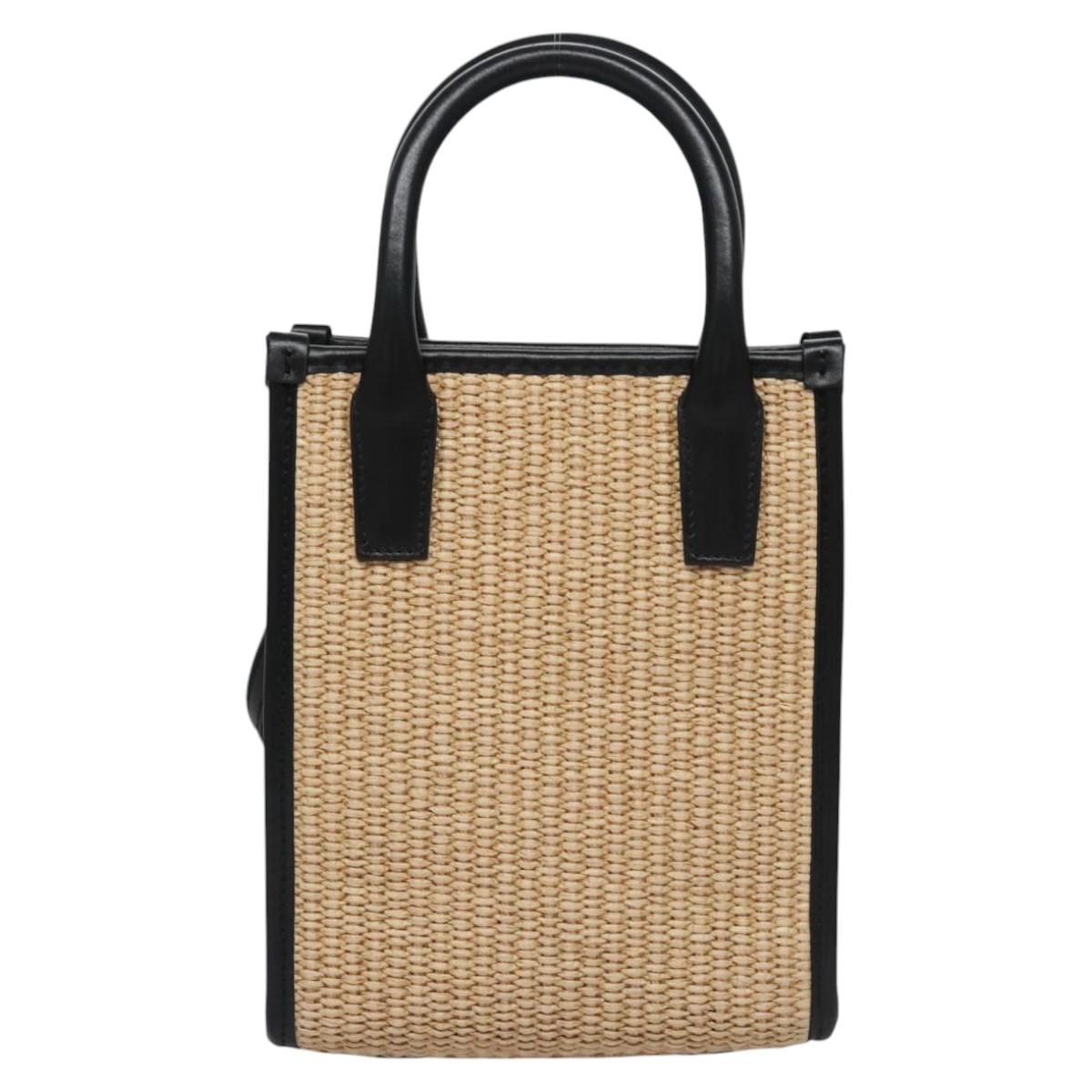 Versace Medusa Beige Canvas Tote Bag (Pre-Owned)