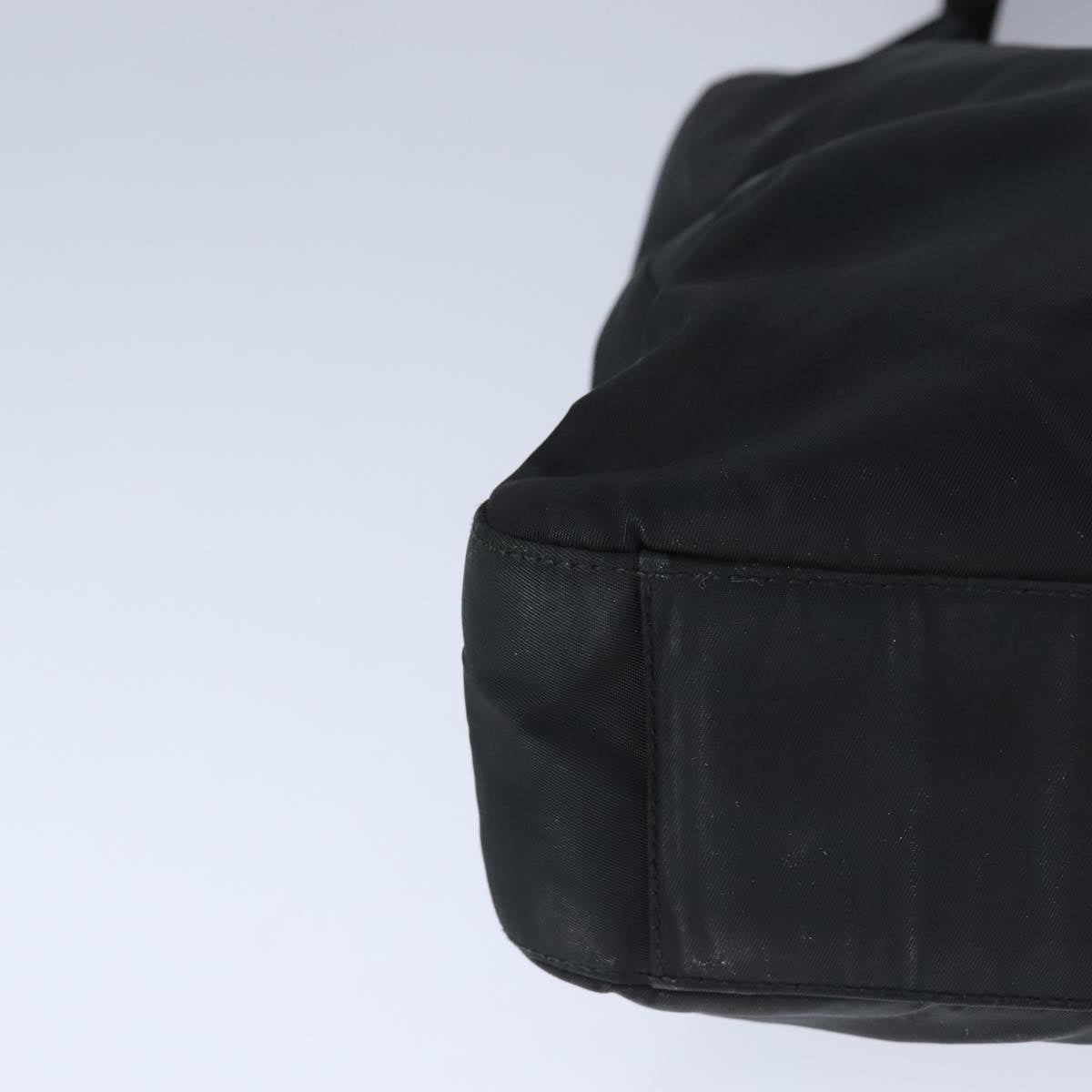 Prada Saffiano Black Synthetic Handbag (Pre-Owned)