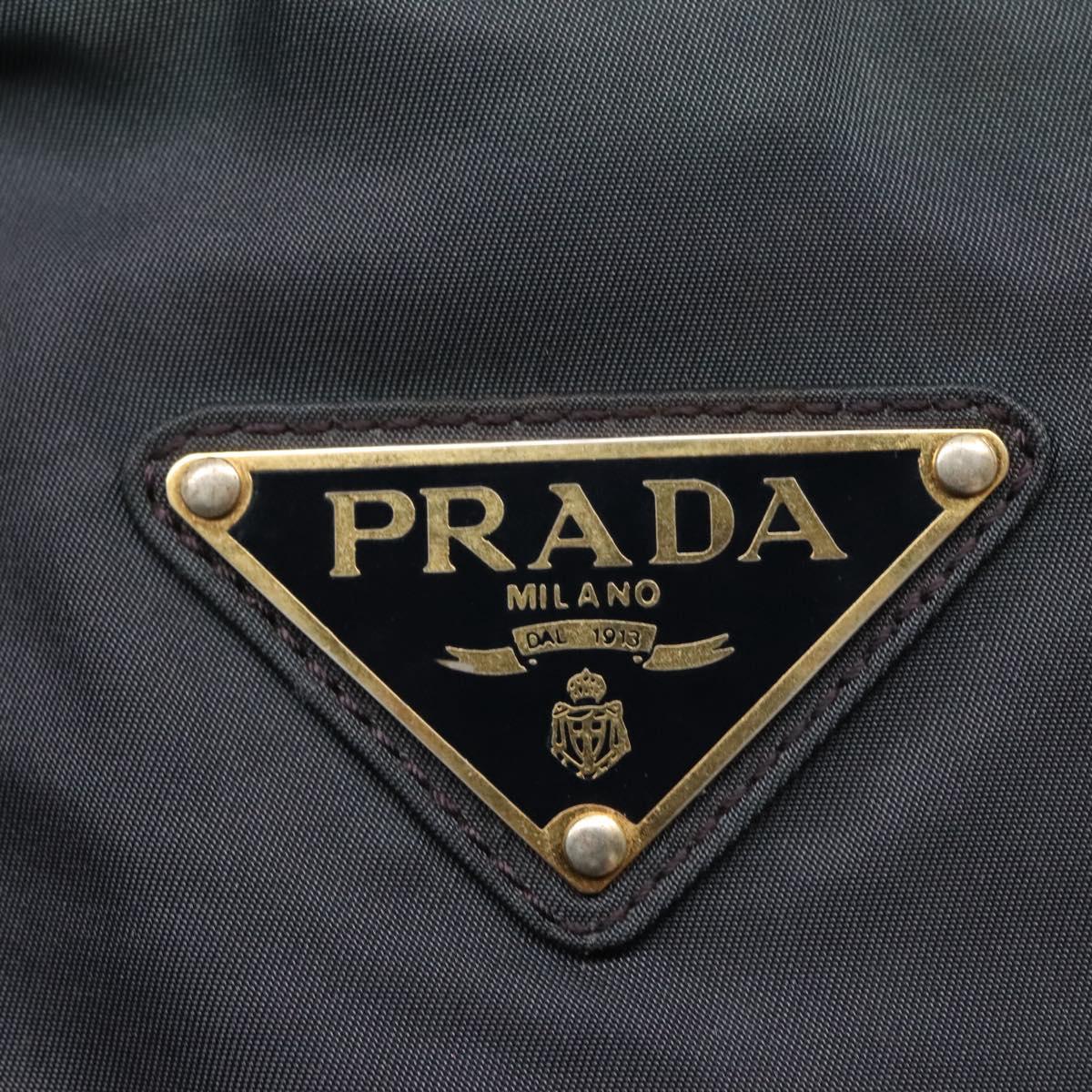Prada Tessuto Navy Synthetic Tote Bag (Pre-Owned)