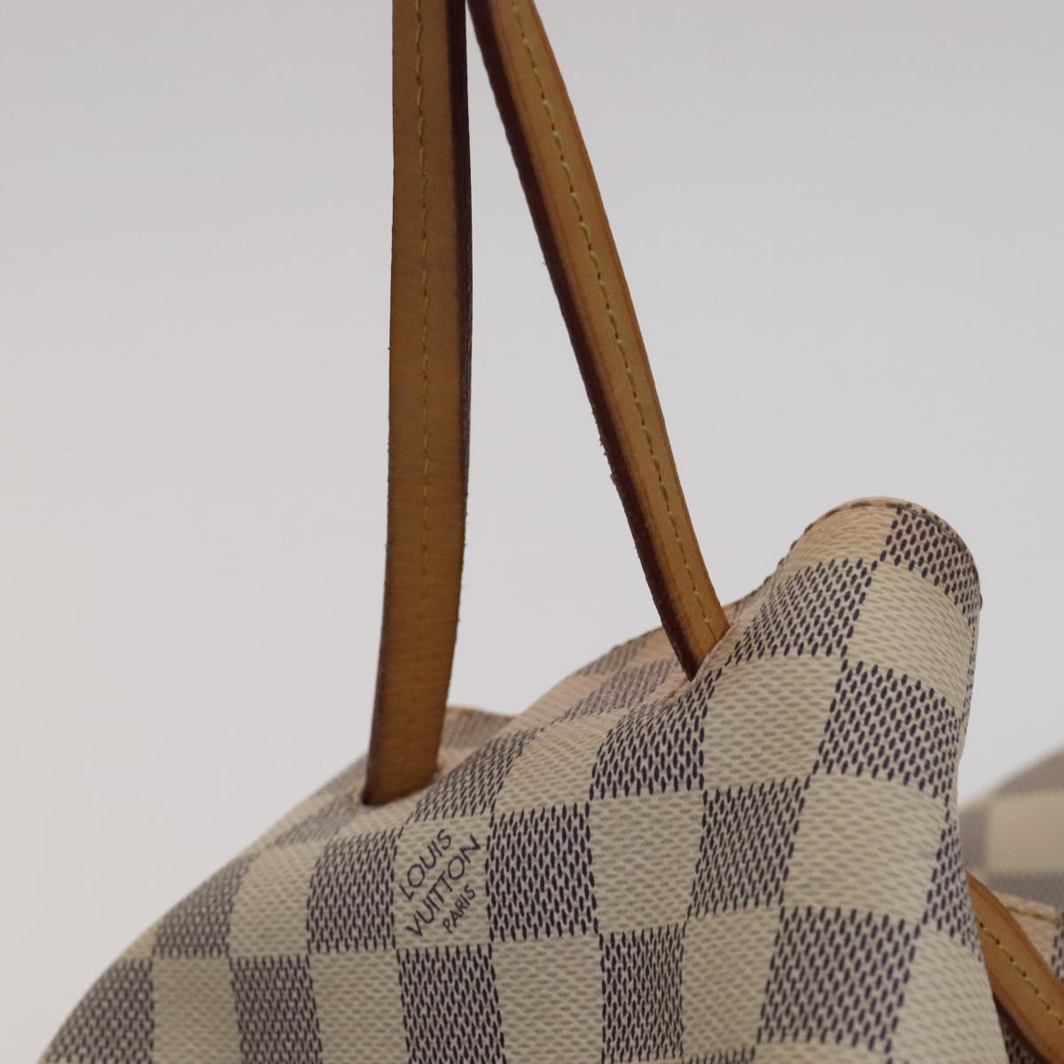 Louis Vuitton Sperone Backpack Beige Canvas Backpack Bag (Pre-Owned)