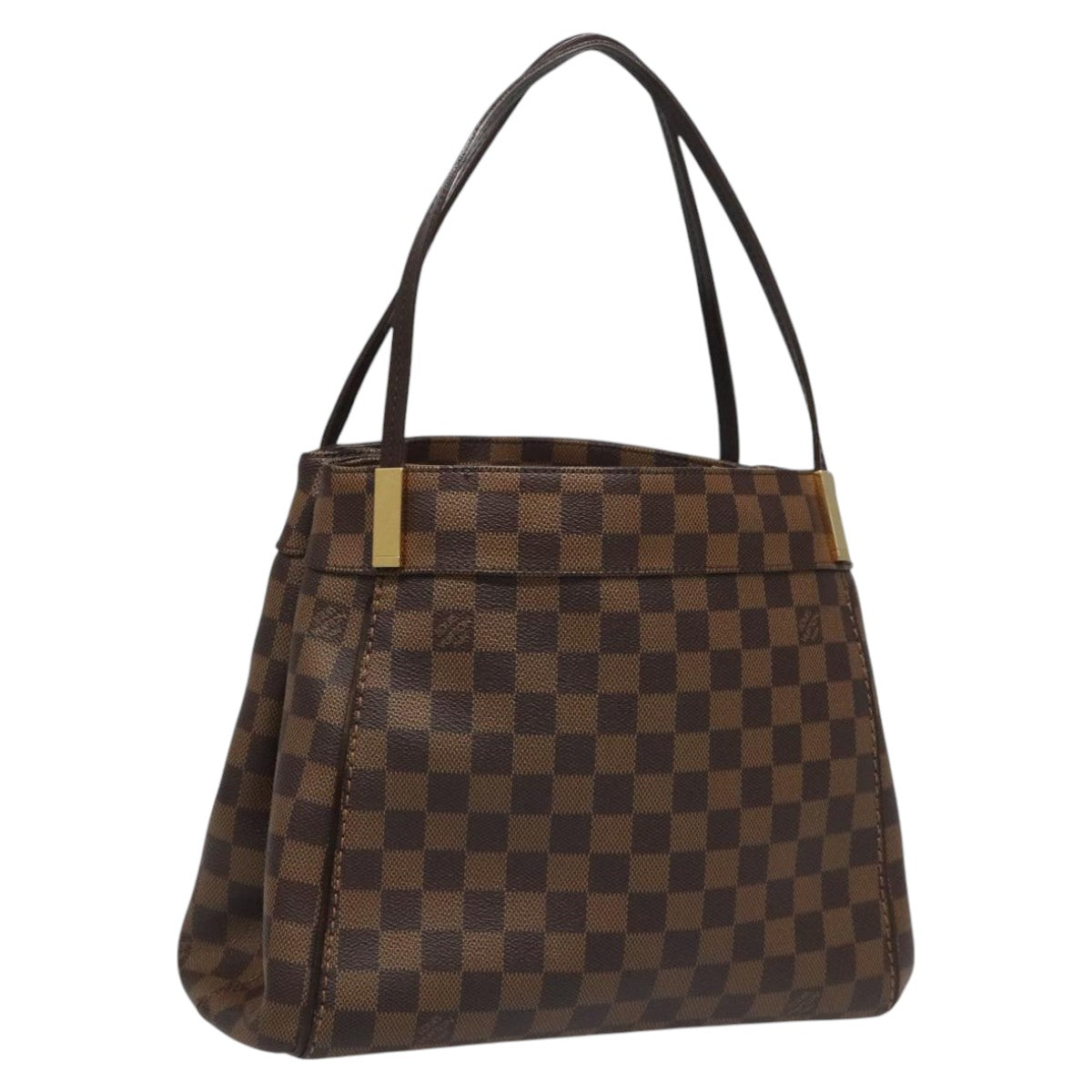 Louis Vuitton Marylebone Brown Canvas Handbag (Pre-Owned)