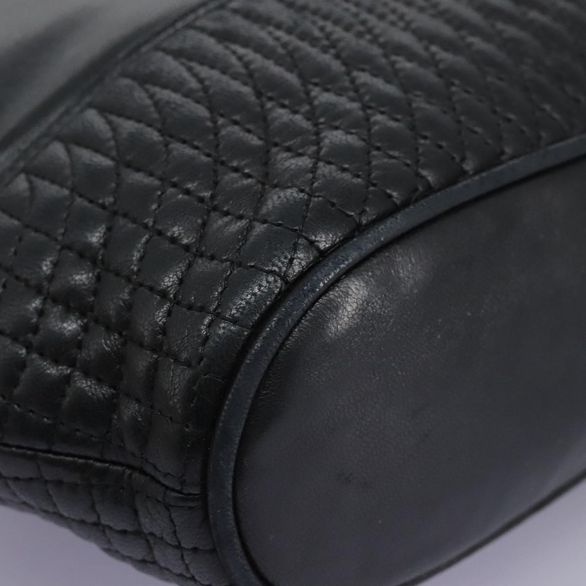 Bally Black Leather Handbag (Pre-Owned)