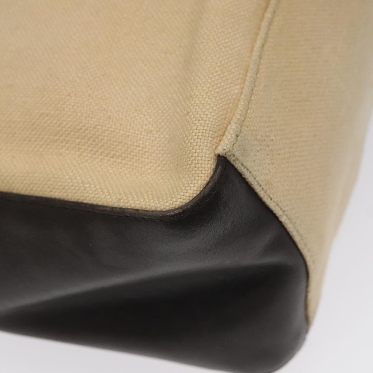 Gucci Beige Canvas Tote Bag (Pre-Owned)
