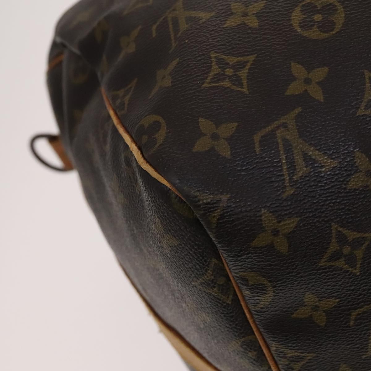 Louis Vuitton Keepall Bandouliere 55 Brown Canvas Travel Bag (Pre-Owned)