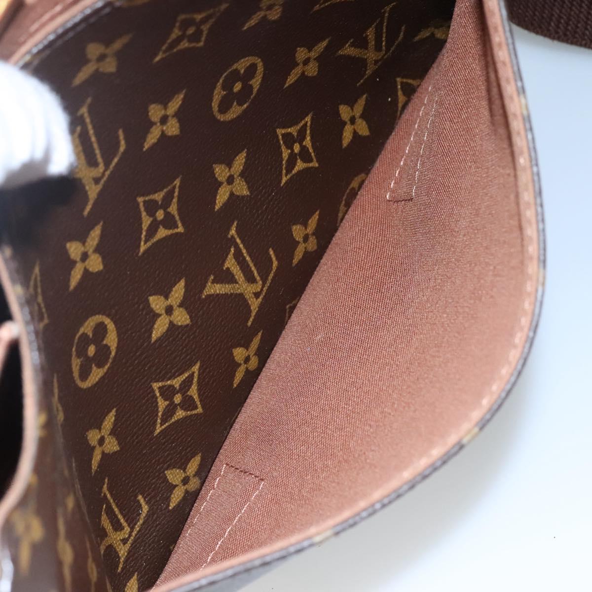 Louis Vuitton Bosphore Brown Canvas Shoulder Bag (Pre-Owned)