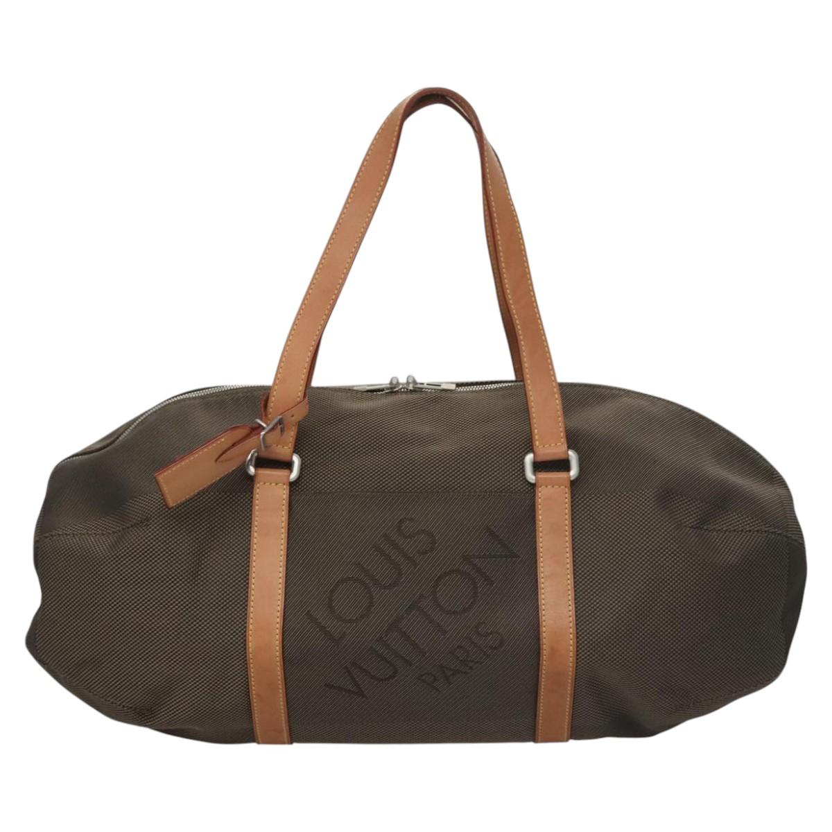 Louis Vuitton Geant Brown Canvas Travel Bag (Pre-Owned)