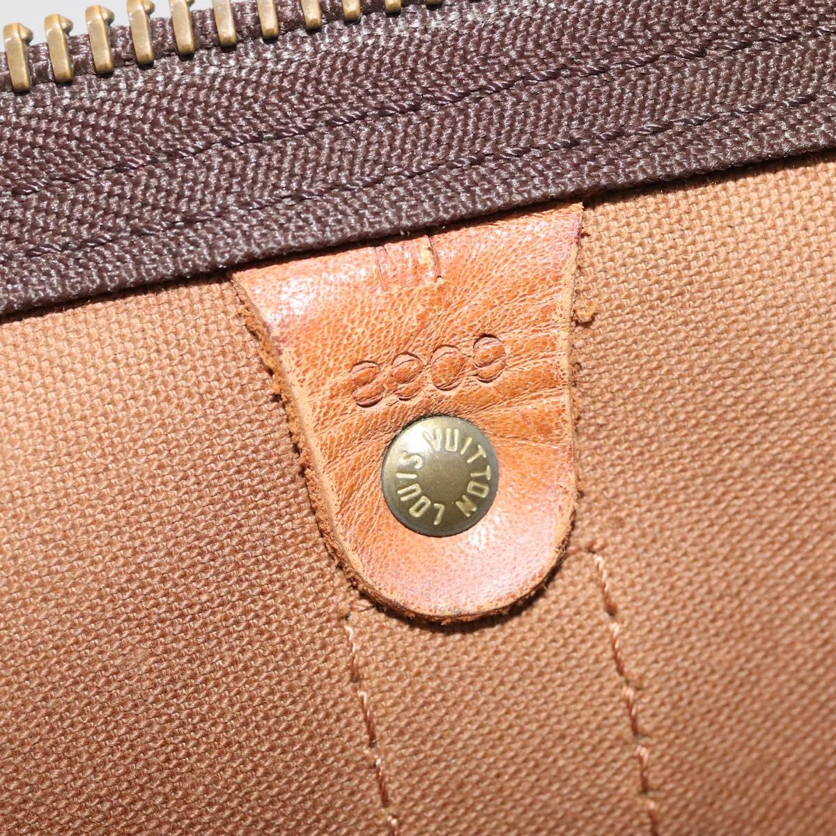 Louis Vuitton Keepall 55 Brown Canvas Travel Bag (Pre-Owned)