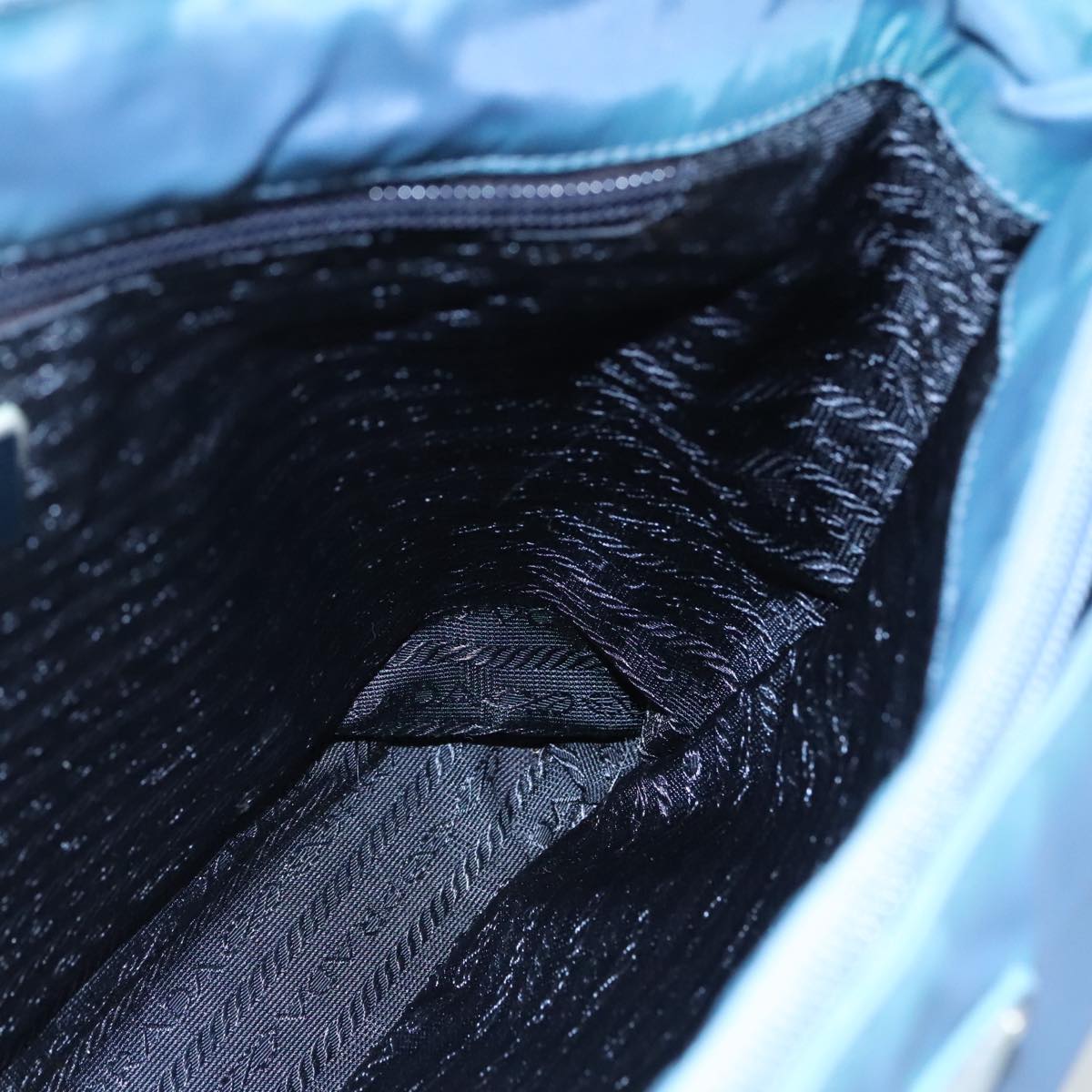 Prada Tessuto Blue Synthetic Tote Bag (Pre-Owned)