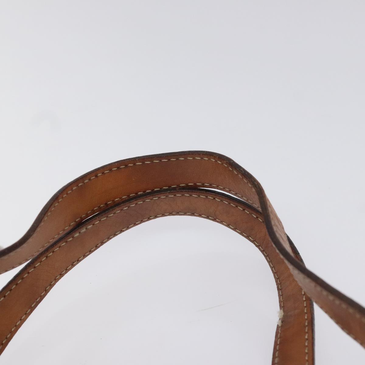 Céline Macadam Brown Canvas Handbag (Pre-Owned)