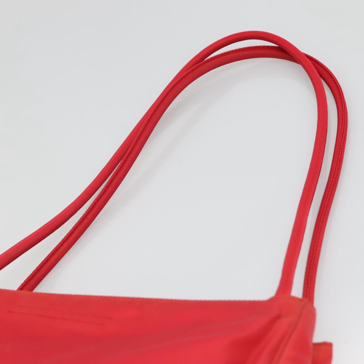 Prada Re-Nylon Red Synthetic Shoulder Bag (Pre-Owned)