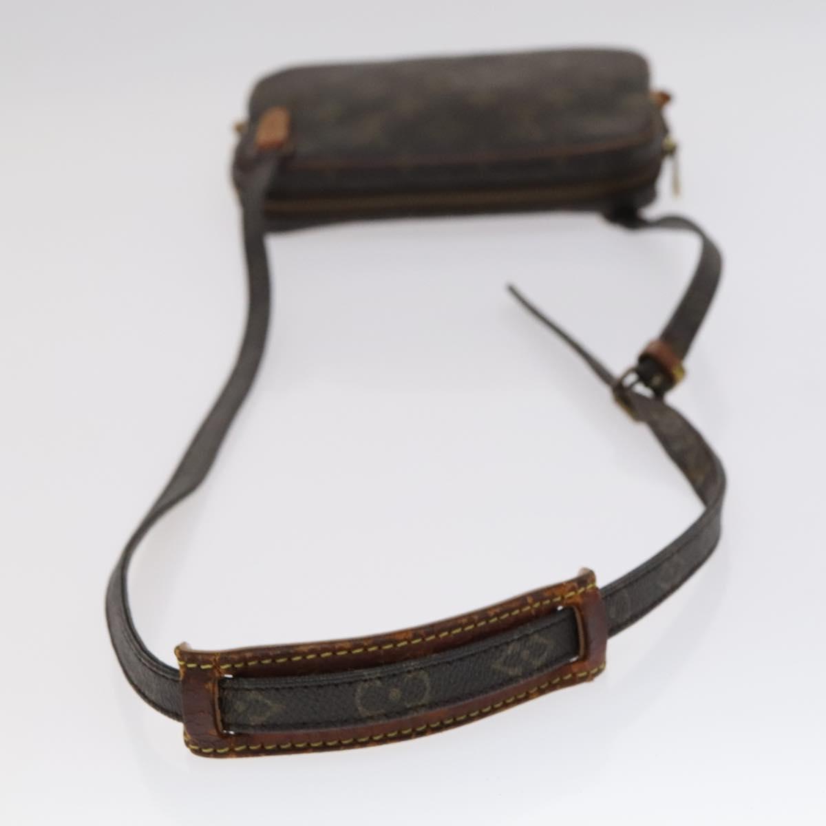 Louis Vuitton Marly Brown Canvas Shoulder Bag (Pre-Owned)