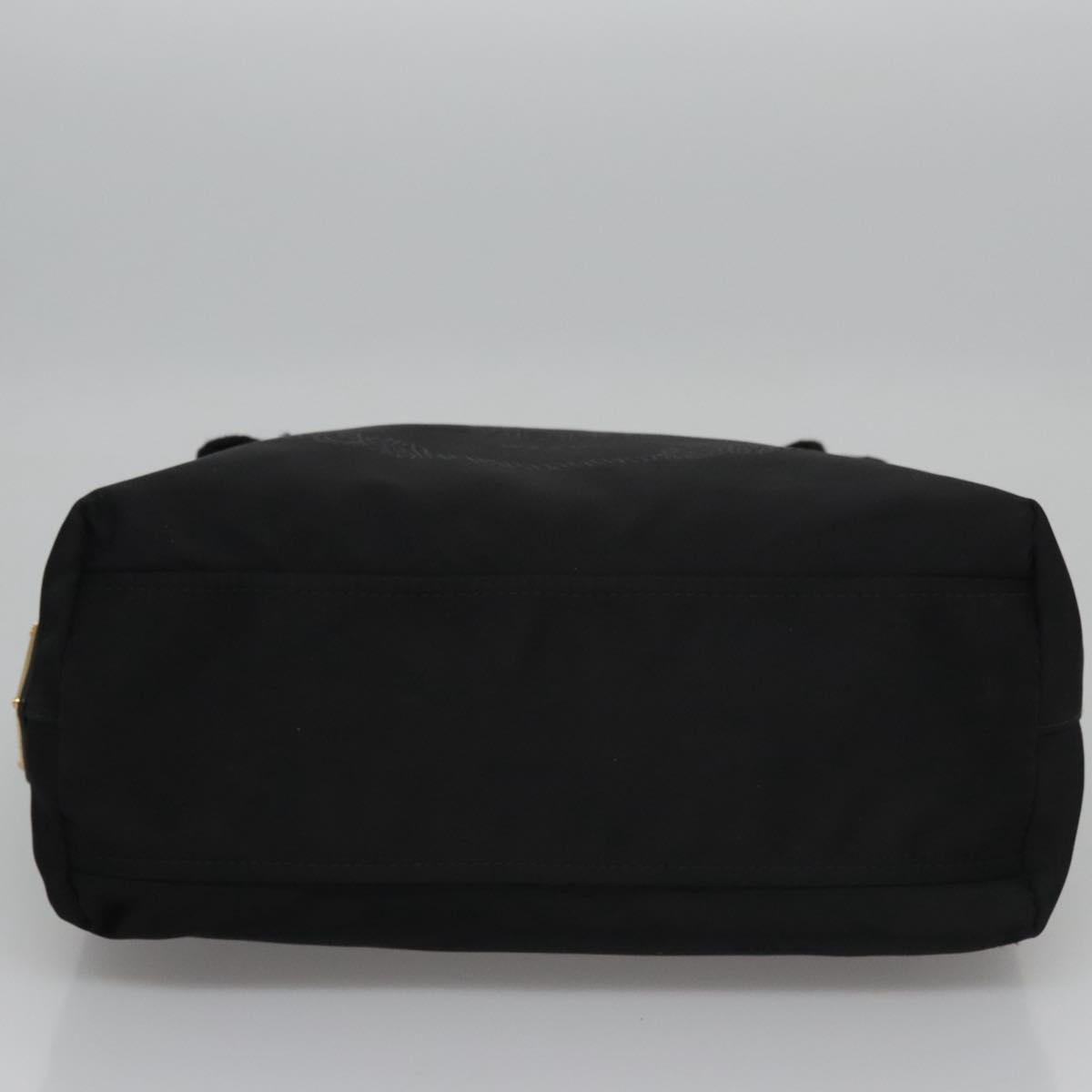 Prada Tessuto Black Synthetic Handbag (Pre-Owned)