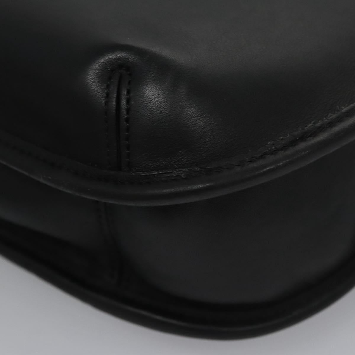 Coach Ergo Black Leather Shoulder Bag (Pre-Owned)