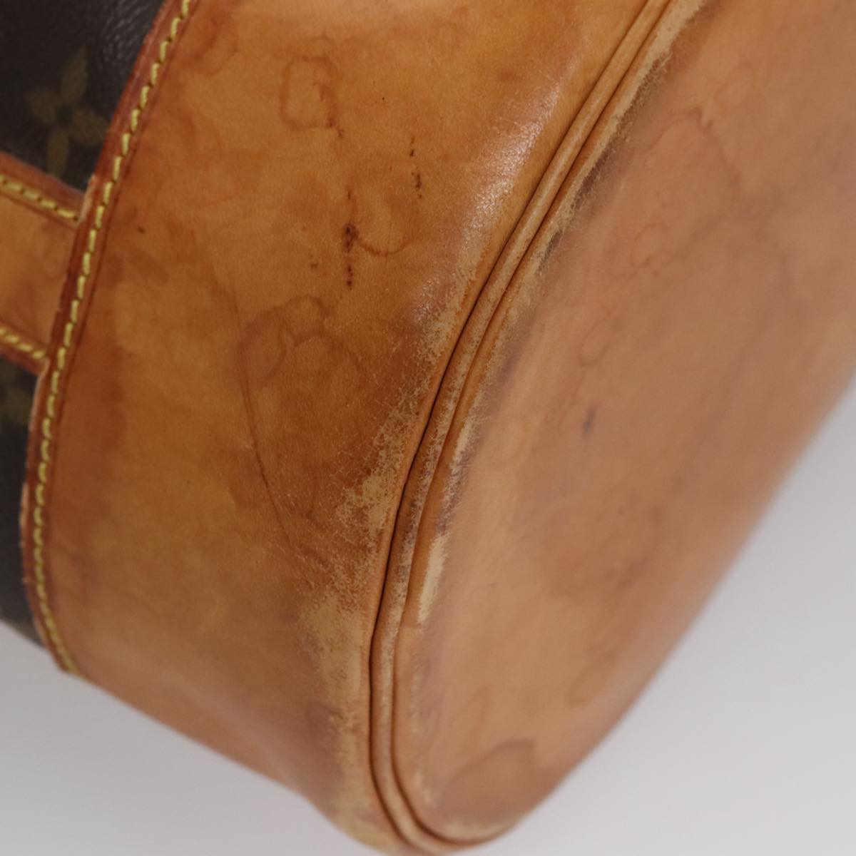Louis Vuitton Randonnée Brown Canvas Shoulder Bag (Pre-Owned)