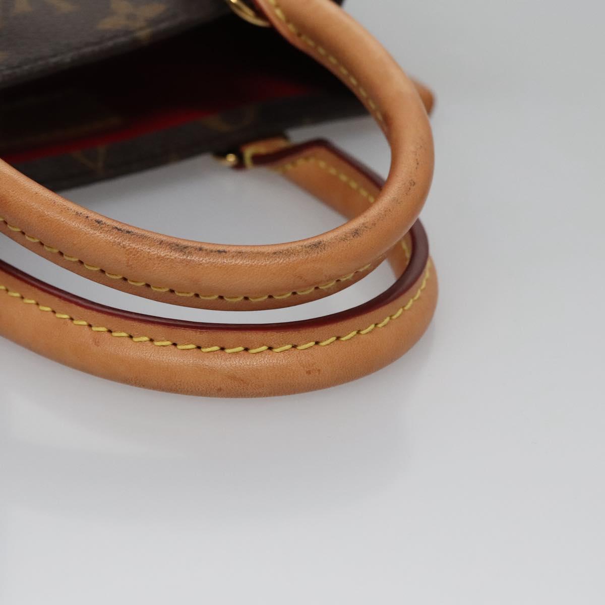 Louis Vuitton Plat Brown Canvas Handbag (Pre-Owned)