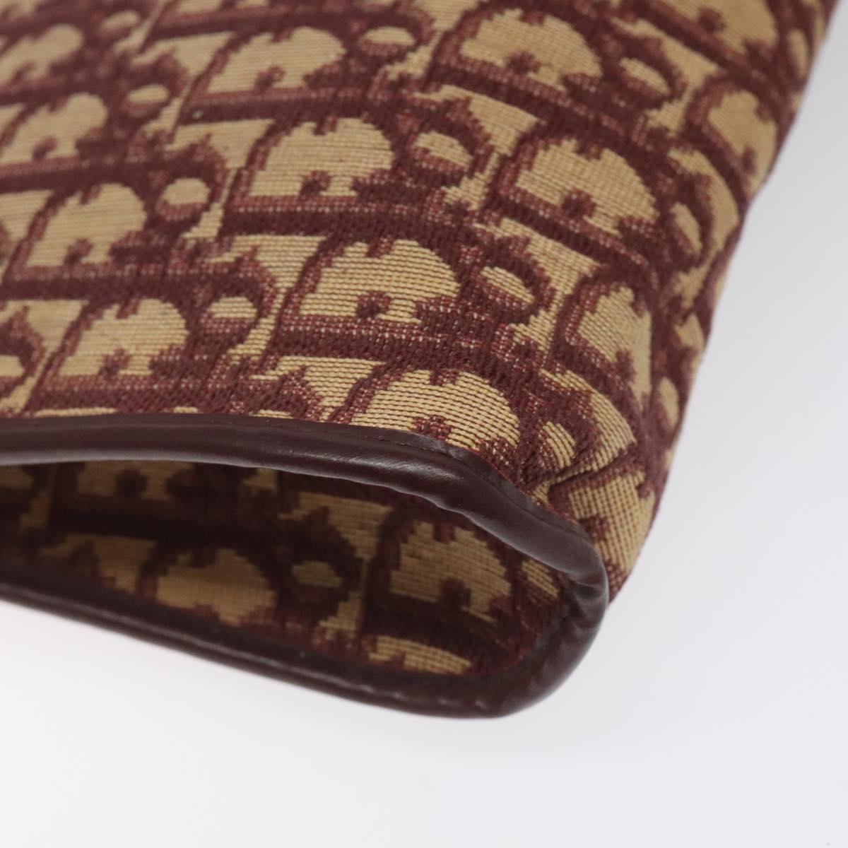 Dior Trotter Red Canvas Shoulder Bag (Pre-Owned)