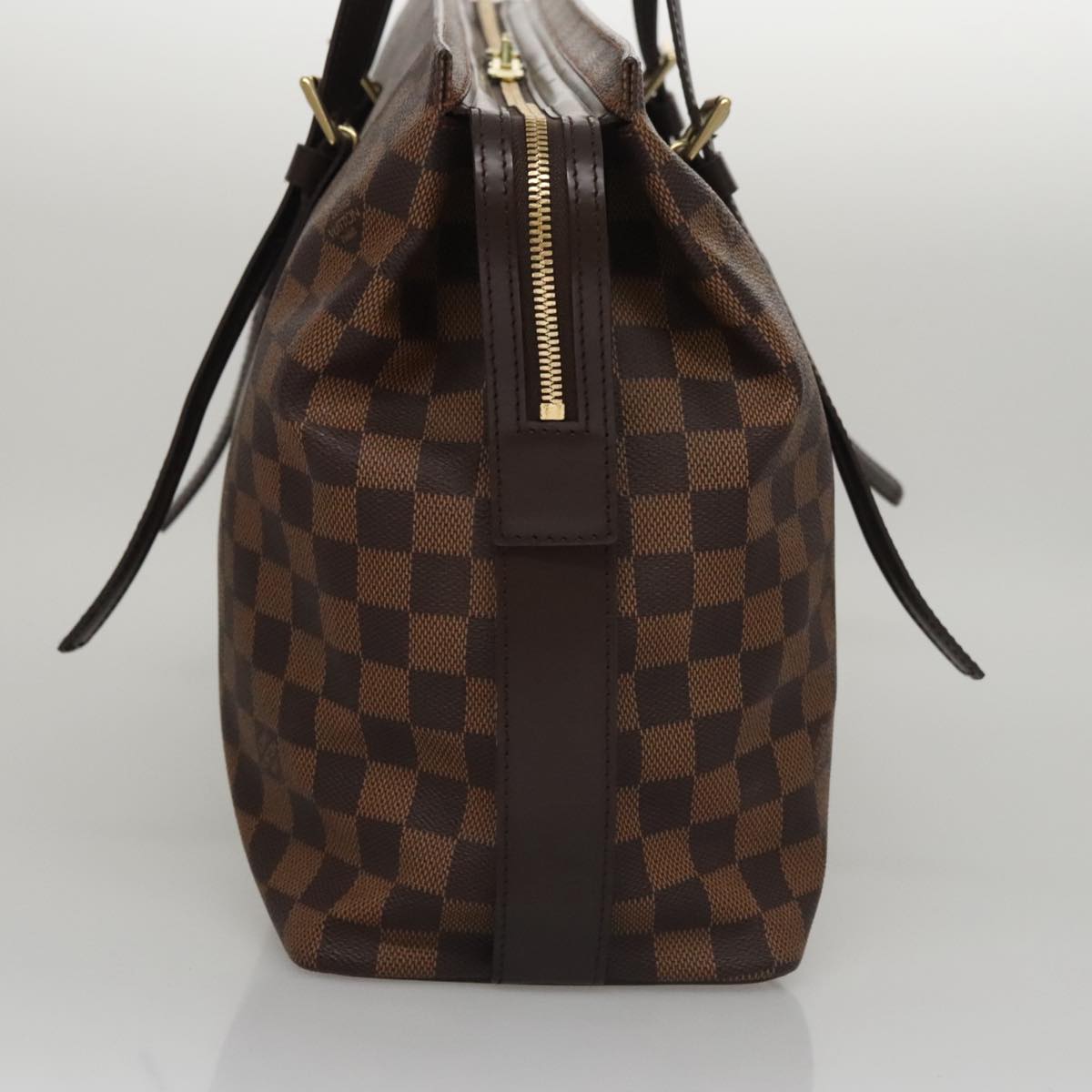 Louis Vuitton Chelsea Brown Canvas Tote Bag (Pre-Owned)