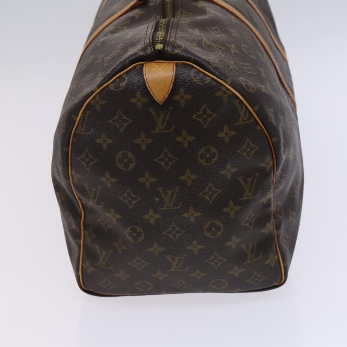 Louis Vuitton Keepall 50 Brown Canvas Travel Bag (Pre-Owned)