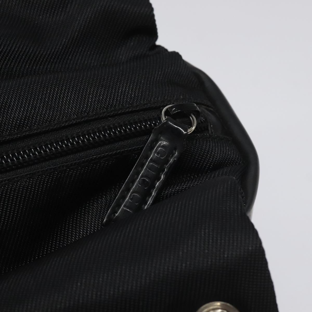 Gucci Bamboo Black Synthetic Handbag (Pre-Owned)