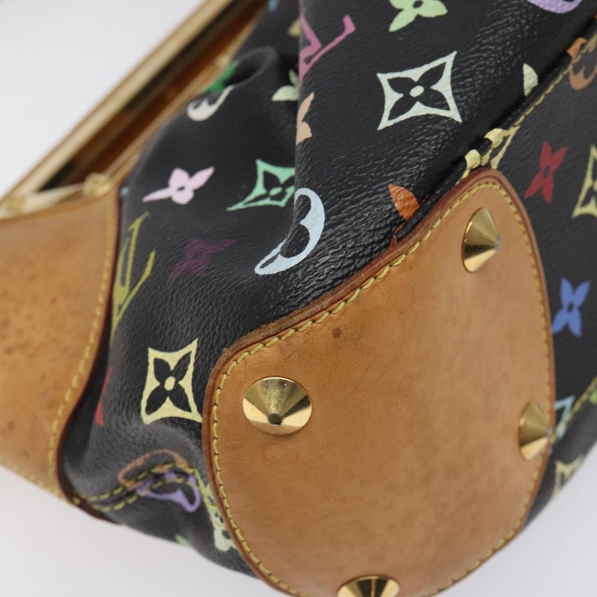 Louis Vuitton Judy Black Canvas Shoulder Bag (Pre-Owned)