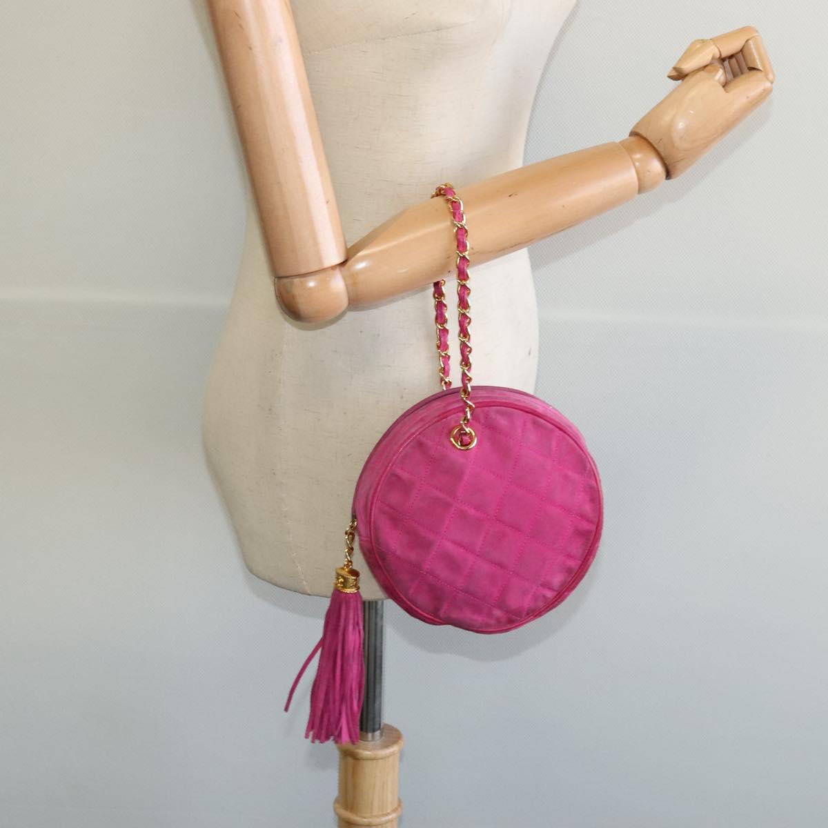 Chanel Pink Suede Clutch Bag (Pre-Owned)