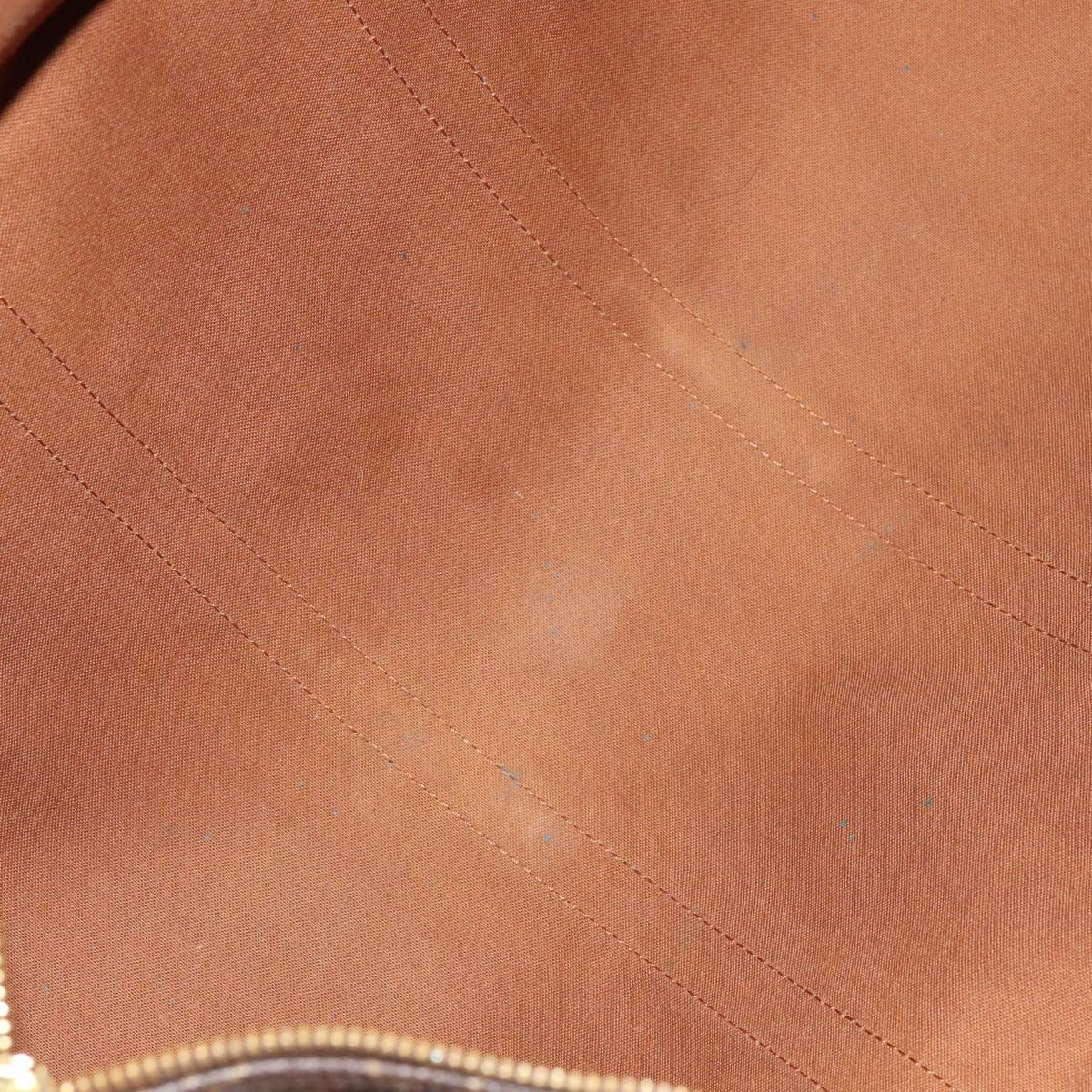 Louis Vuitton Keepall 55 Brown Canvas Travel Bag (Pre-Owned)