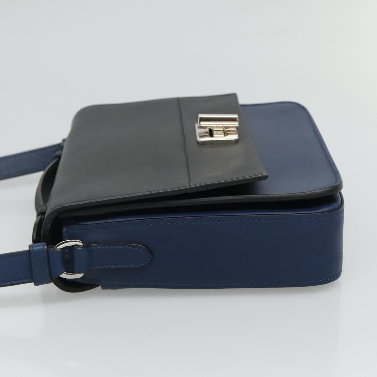 Prada Black Leather Shoulder Bag (Pre-Owned)