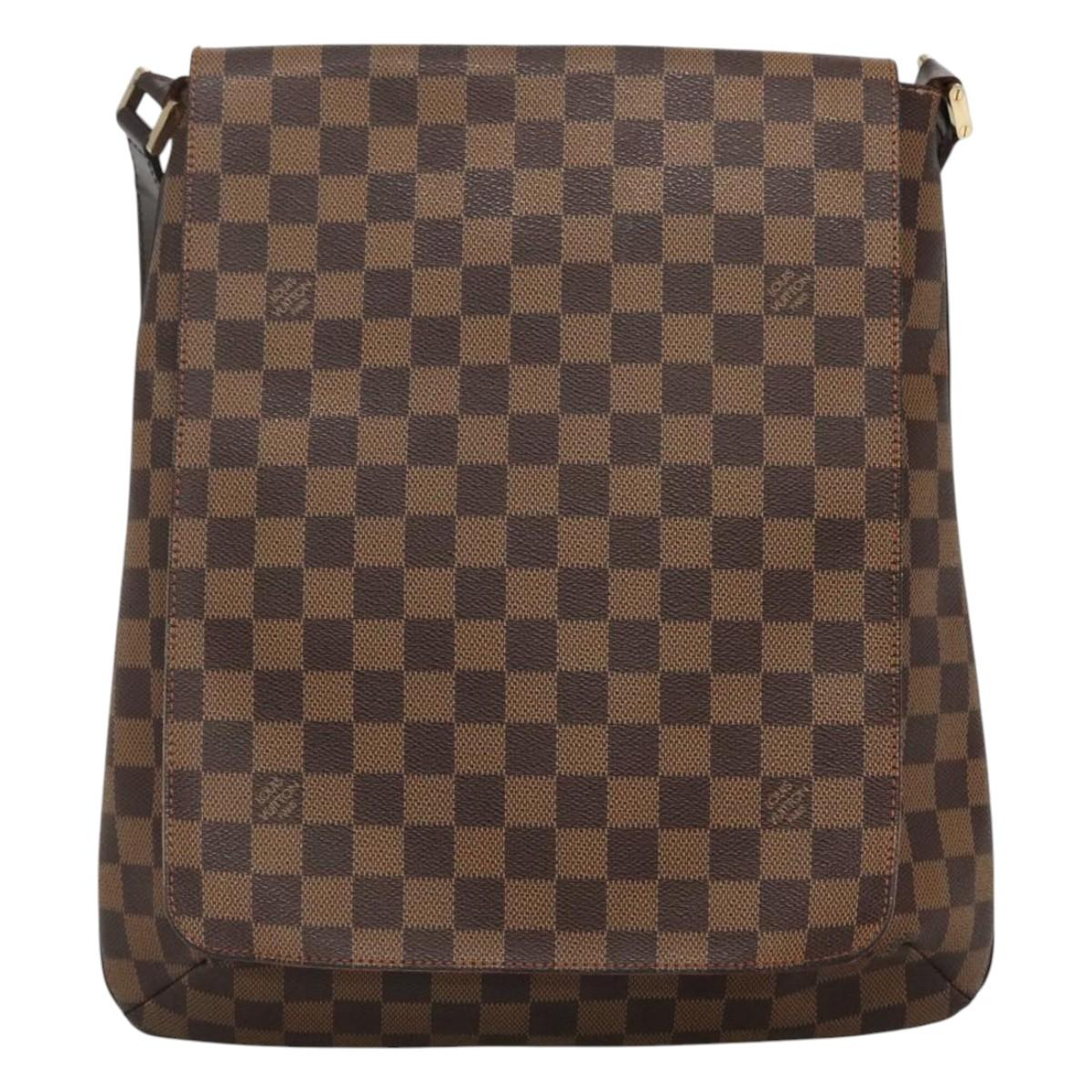 Louis Vuitton Musette Brown Canvas Shoulder Bag (Pre-Owned)