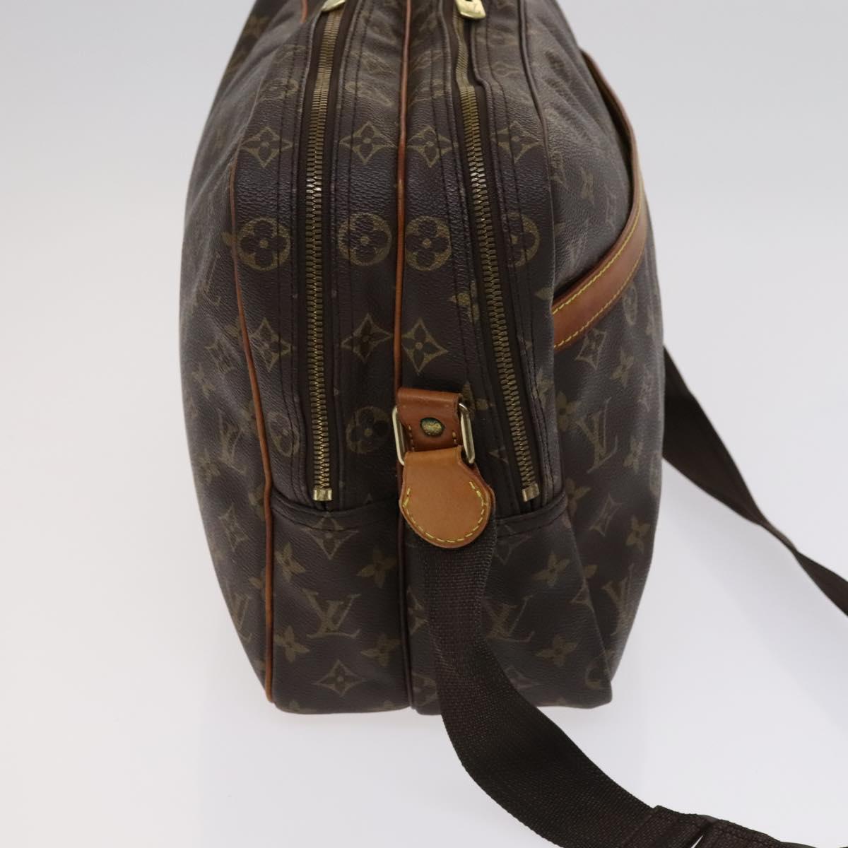 Louis Vuitton Reporter Brown Canvas Shoulder Bag (Pre-Owned)