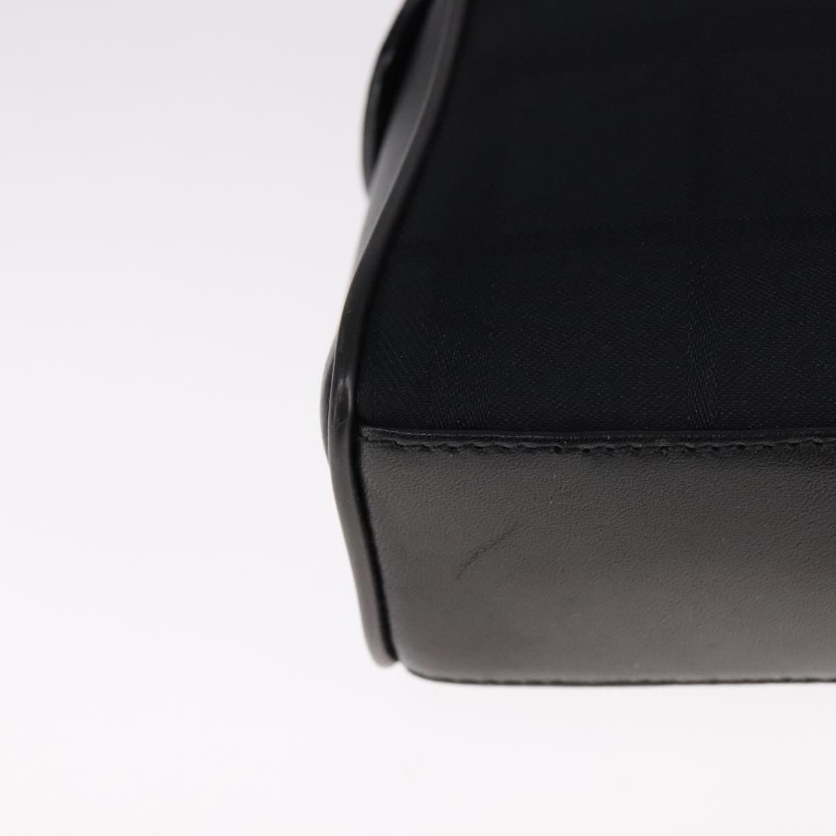 Burberry Black Canvas Clutch Bag (Pre-Owned)