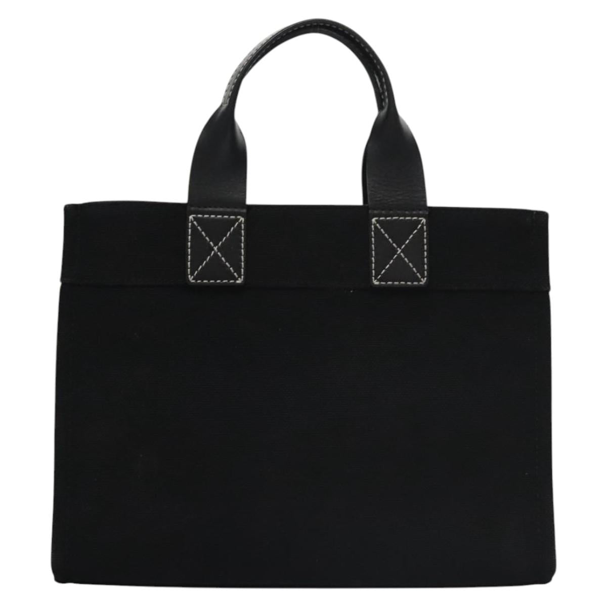 Burberry Blue Label Black Canvas Handbag (Pre-Owned)
