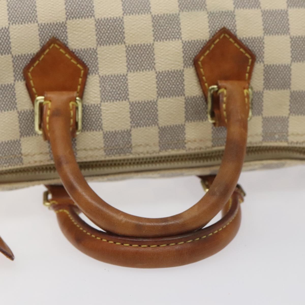 Louis Vuitton Speedy 25 Beige Canvas Handbag (Pre-Owned)
