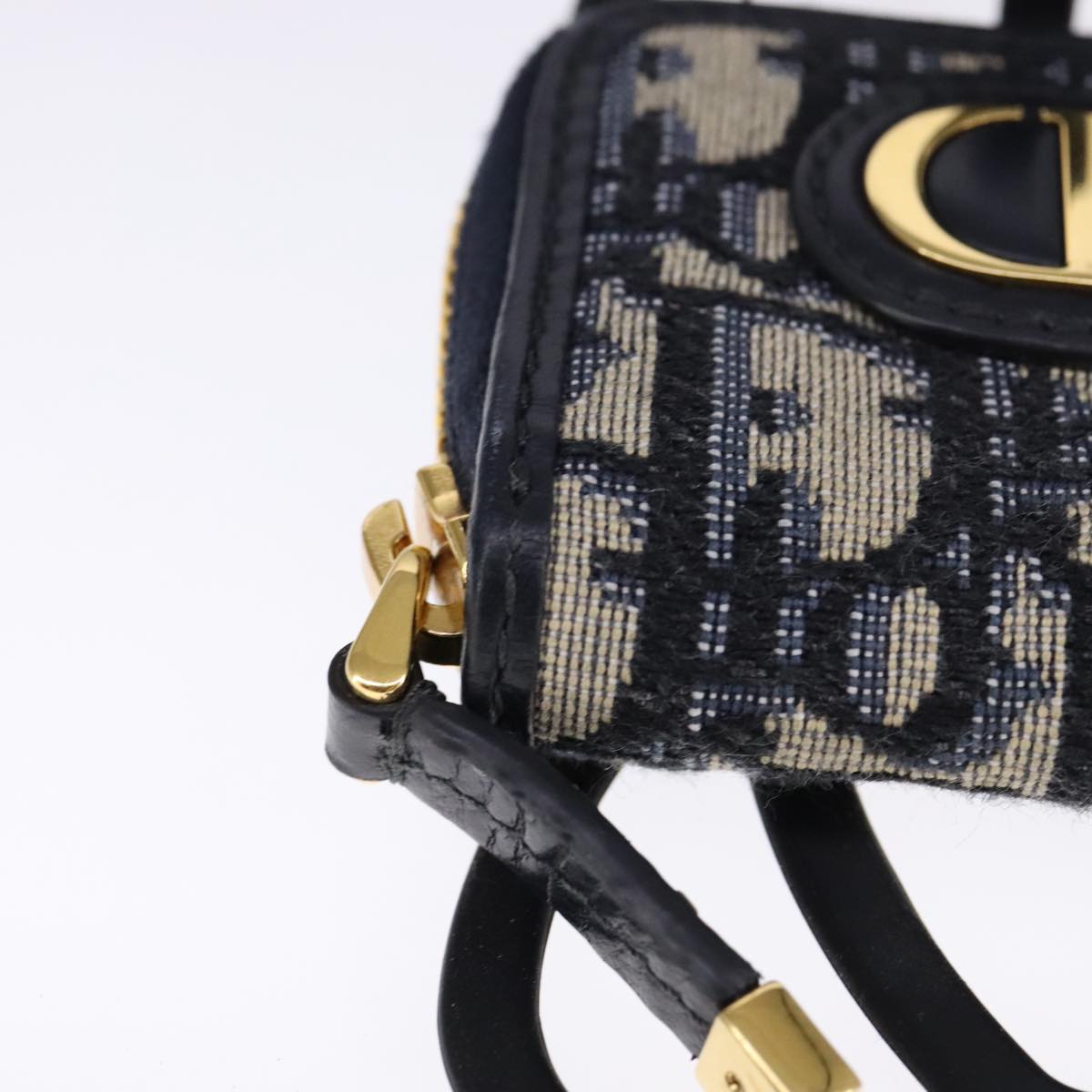 Dior Trotter Navy Canvas Wallet (Pre-Owned)
