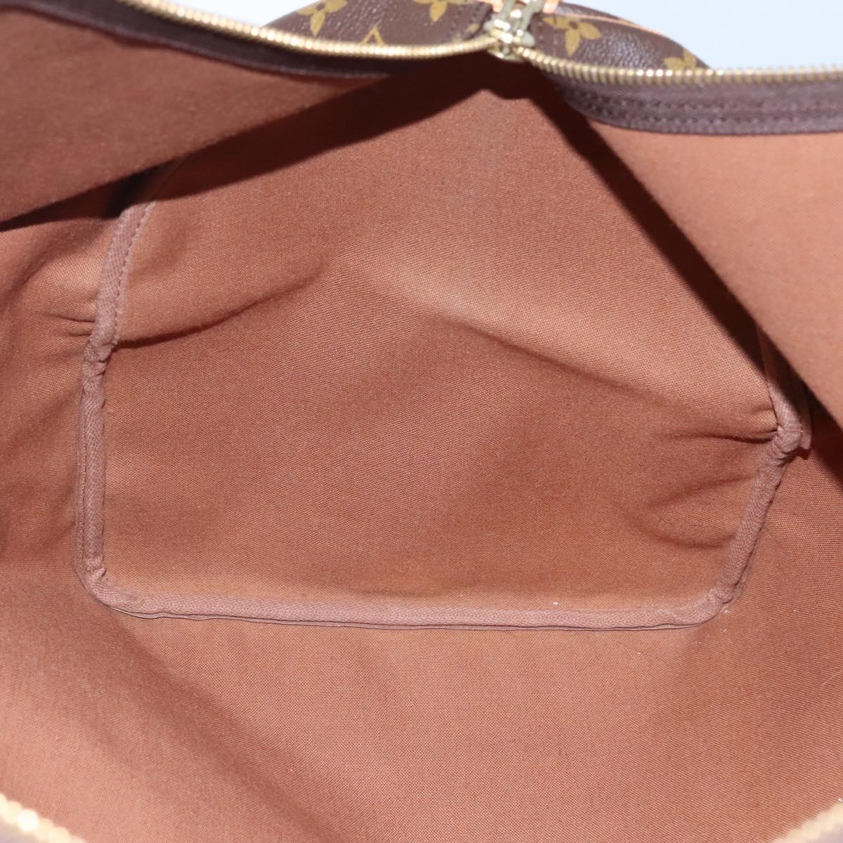 Louis Vuitton Keepall 60 Brown Canvas Travel Bag (Pre-Owned)