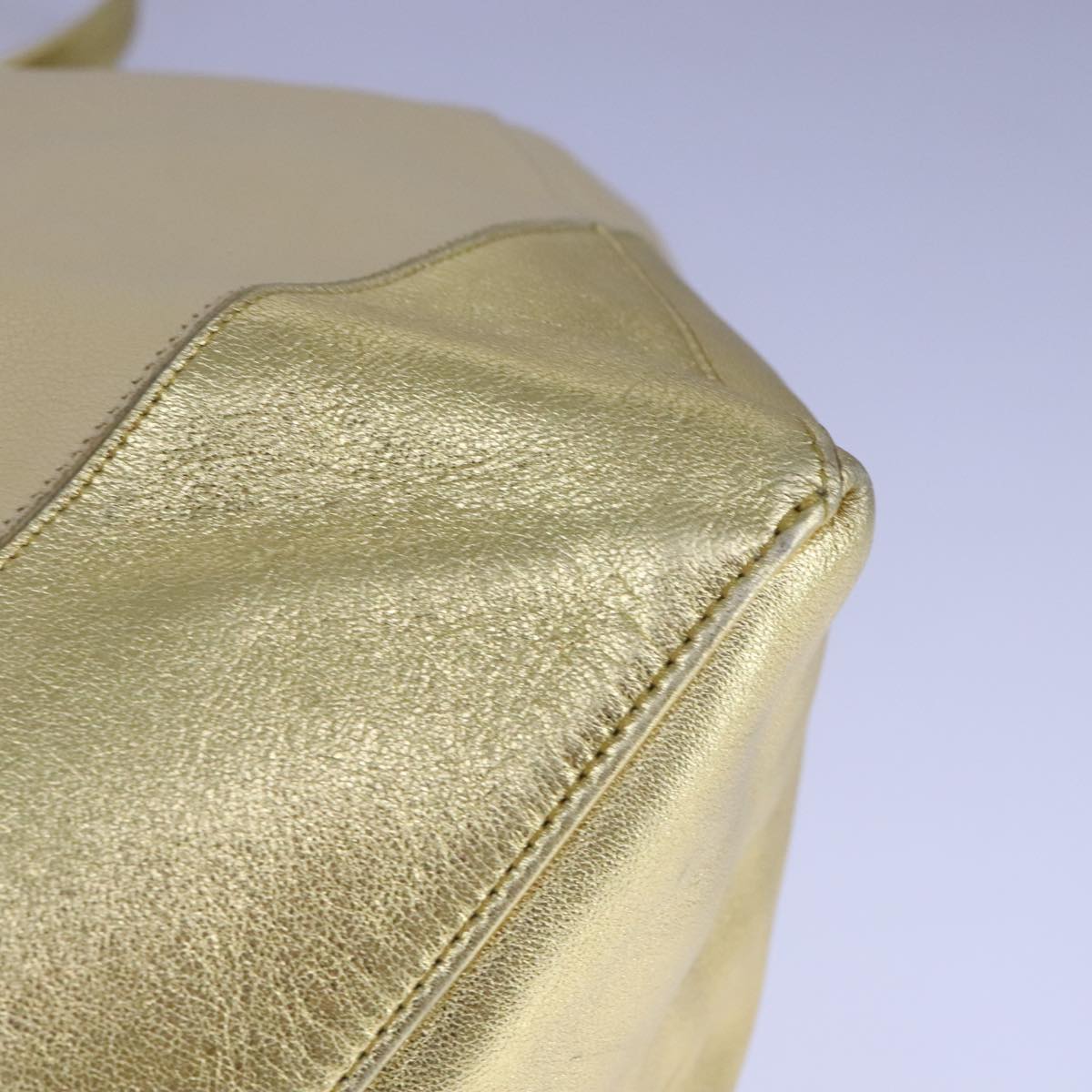 Céline Cabas Beige Leather Tote Bag (Pre-Owned)