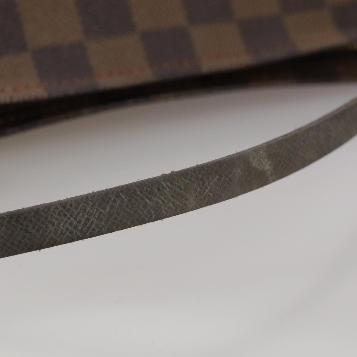 Louis Vuitton Trousse Makeup Brown Canvas Clutch Bag (Pre-Owned)