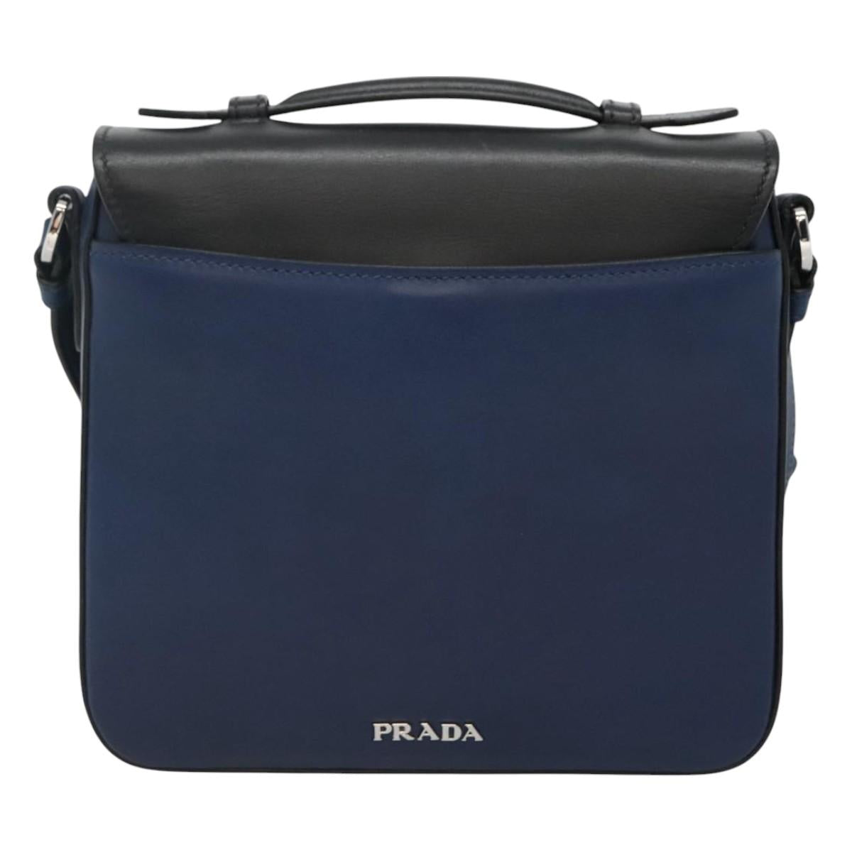 Prada Black Leather Shoulder Bag (Pre-Owned)