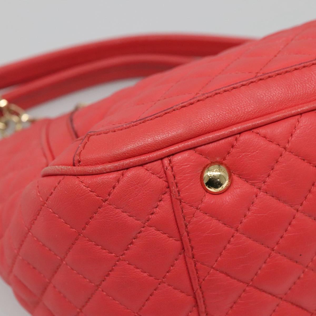 Salvatore Ferragamo Gancini Pink Leather Shoulder Bag (Pre-Owned)