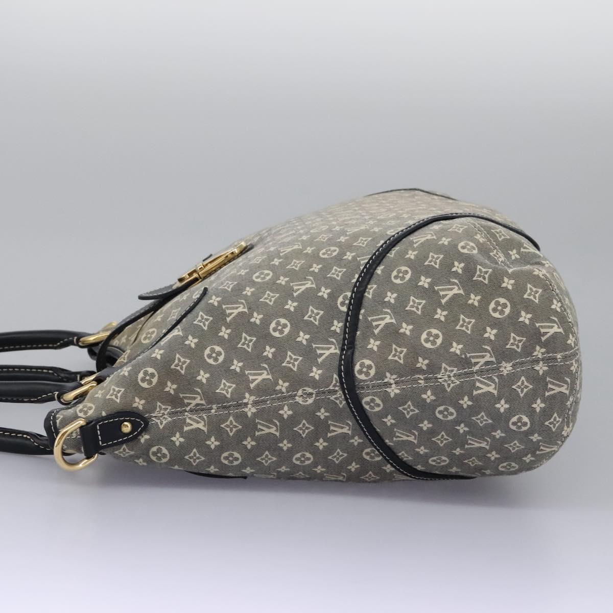 Louis Vuitton Elegie Grey Canvas Shoulder Bag (Pre-Owned)
