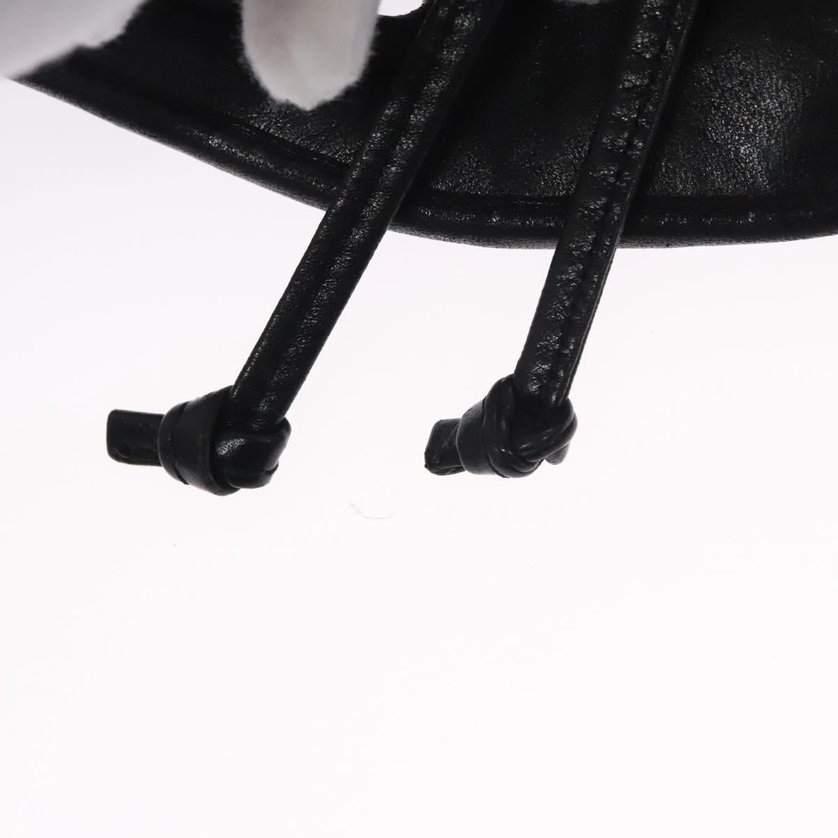 Bottega Veneta Intrecciato Black Leather Backpack Bag (Pre-Owned)