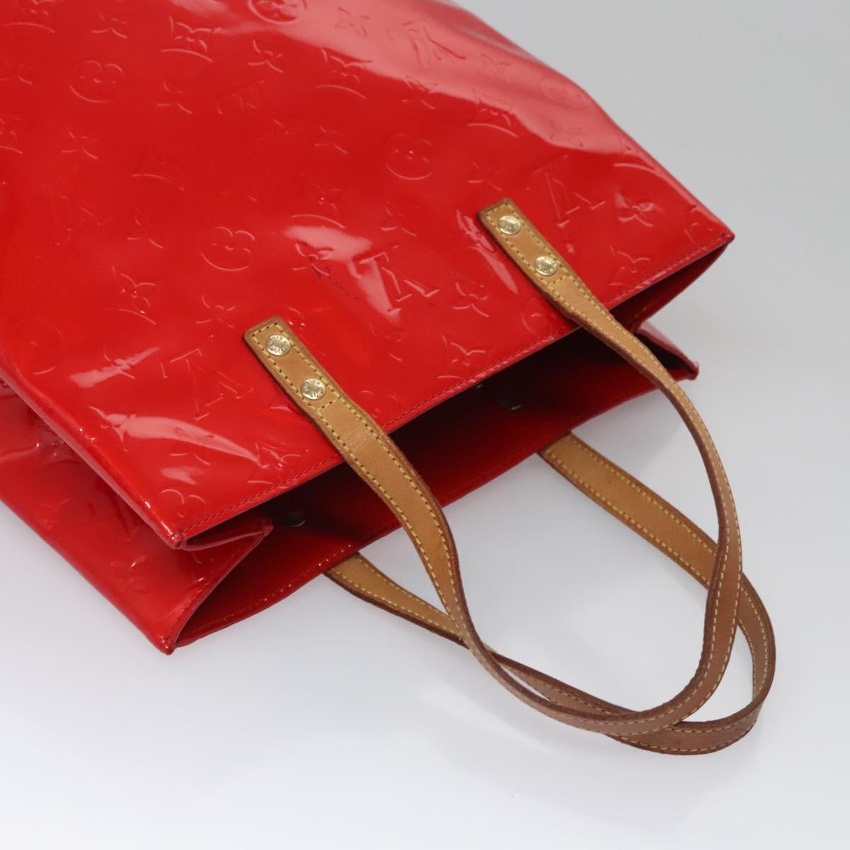 Louis Vuitton Reade Red Patent Leather Handbag (Pre-Owned)
