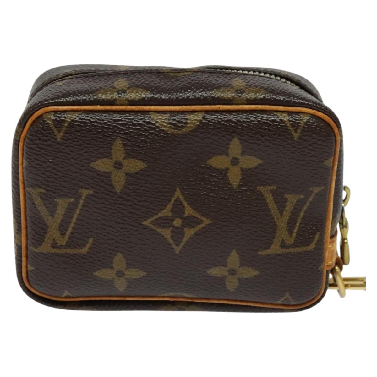 Louis Vuitton Wapity Brown Canvas Clutch Bag (Pre-Owned)