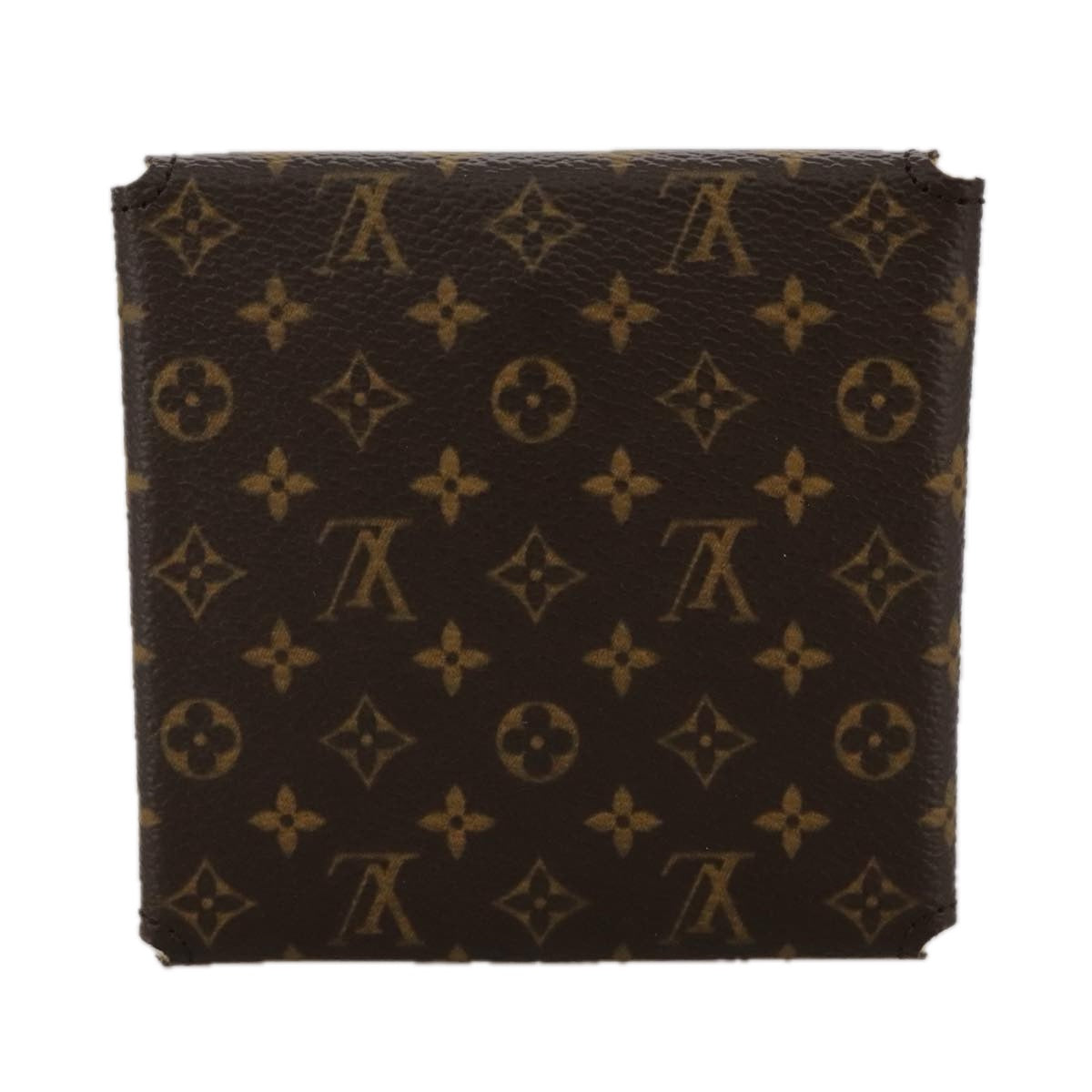 Louis Vuitton Earrings Brown Canvas Wallet (Pre-Owned)