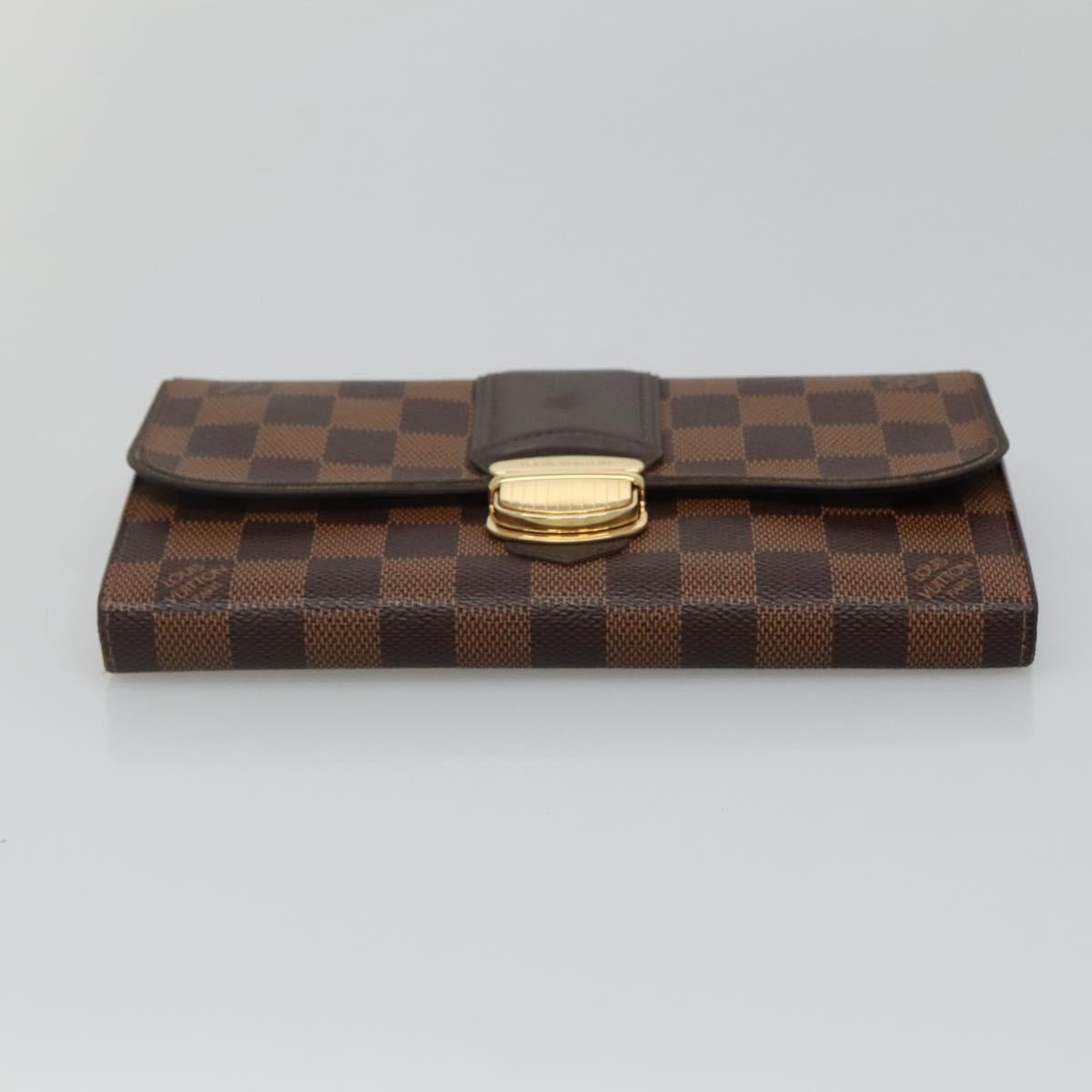 Louis Vuitton Sistina Brown Canvas Wallet (Pre-Owned)